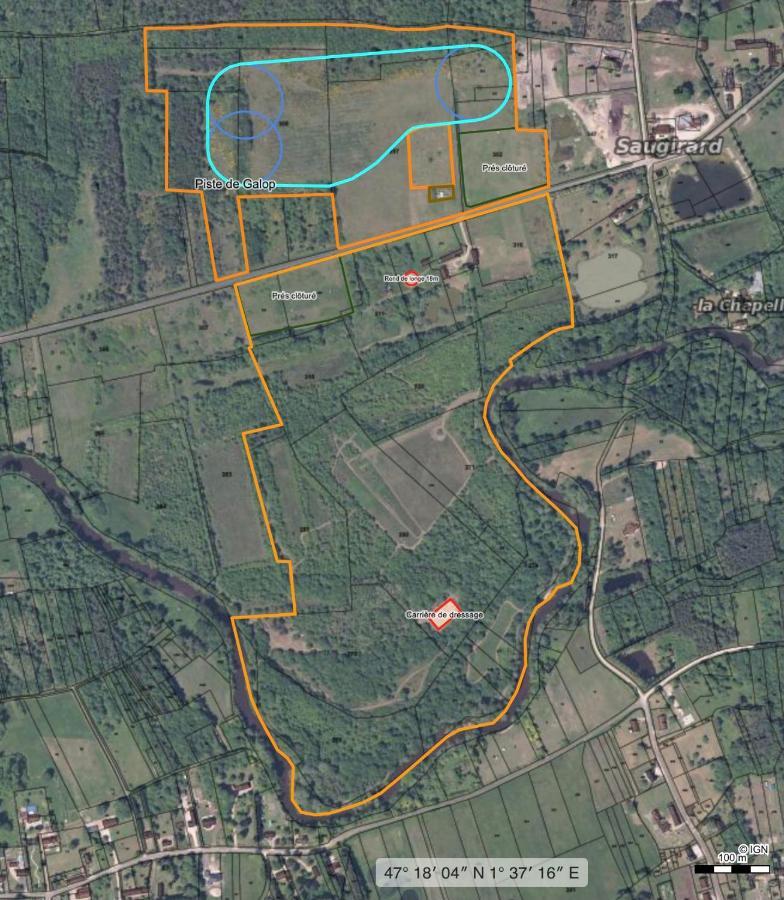 Domaine Des Bois Argentes Saugirard Exterior foto